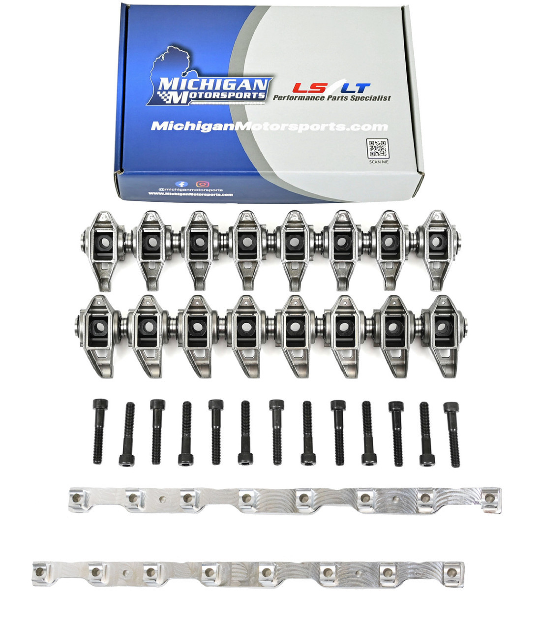 LS3 Rocker Arms and Billet Rocker Stands with Upgraded Trunnion
