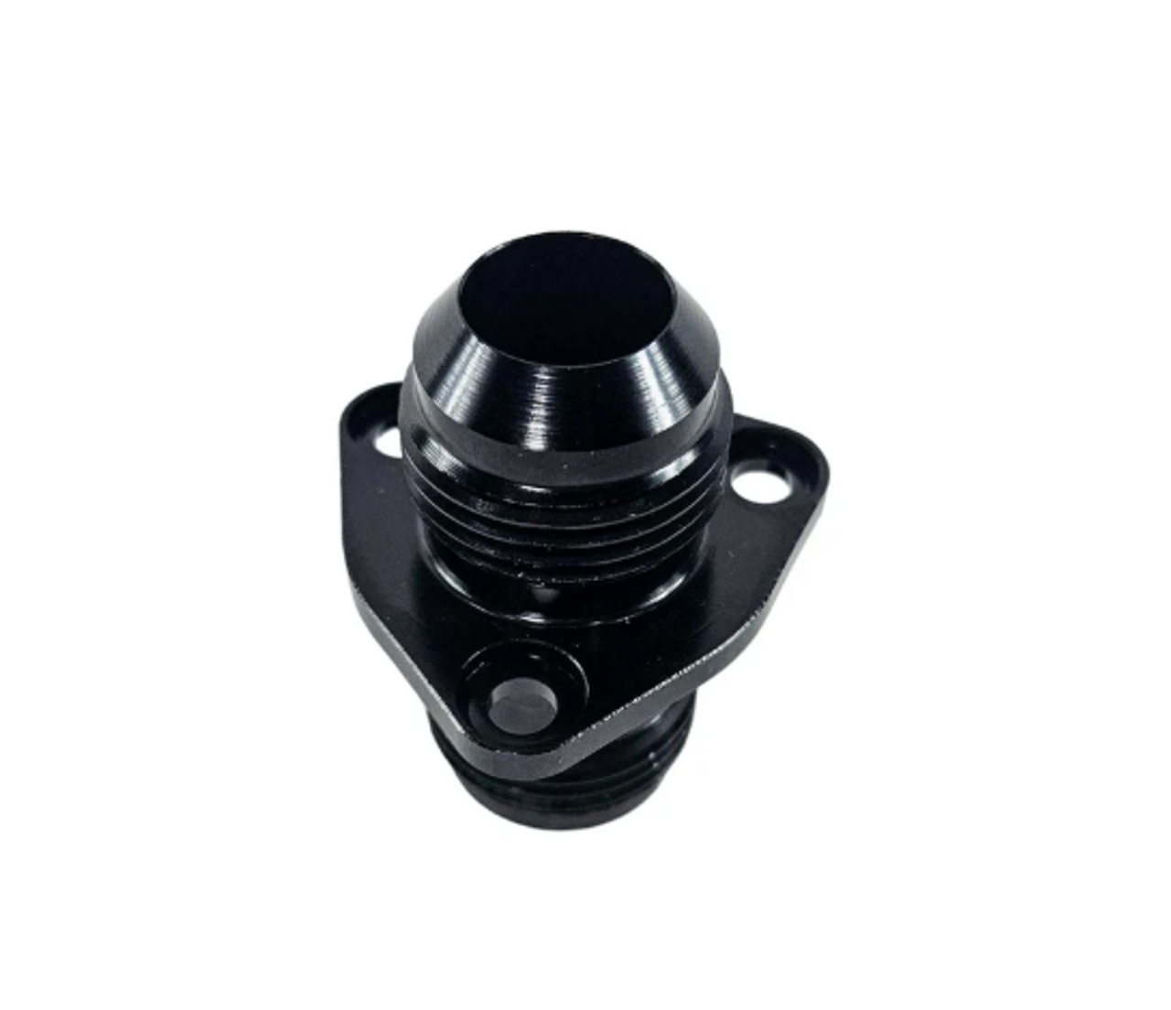 -6AN Flanged Bolt in Pass Thru Bulkhead Fitting by Fluidworks