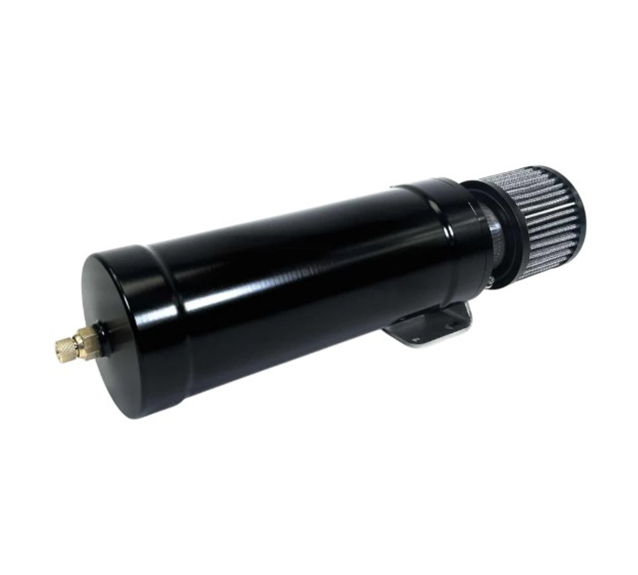 1 Qt XL Top Loader Billet Internally Baffled Oil Catch Can (Dual 10AN Port) 1 Qt XL Top Loader Billet Internally Baffled Oil Catch Can (Dual 10AN Port)