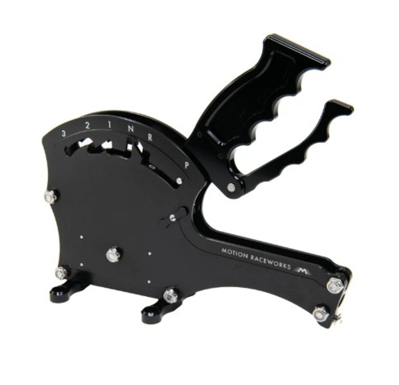 TH350 3 Speed Reverse Pattern Operator Series Billet Shifter Front Exit TH350 3 Speed Reverse Pattern Operator Series Billet Shifter Front Exit