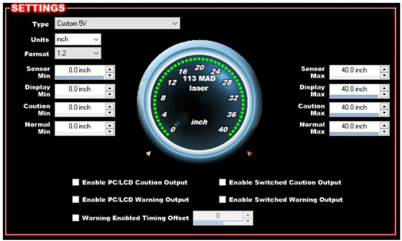 MAD Racing TOF Laser Distance Sensor 38" Range, For Any Brand ECU & Holley Canbus MAD Racing TOF Laser Distance Sensor 38" Range, For Any Brand ECU & Holley Canbus