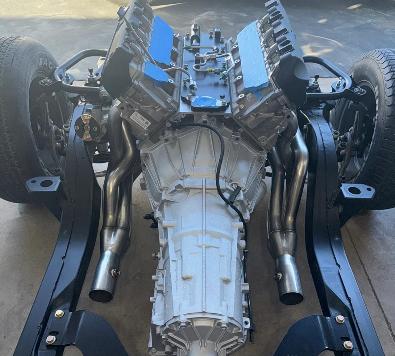 LT Swap Camaro (1967-1969) & Nova (1968-1974) Longtube Headers (LT1 LT4) - Speed Engineering