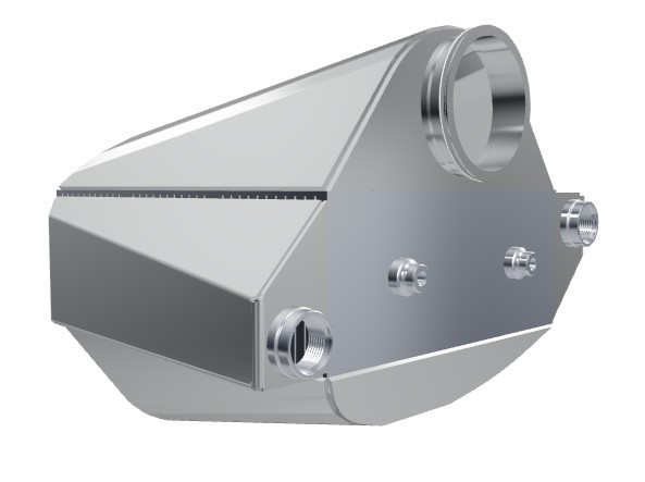 3000hp Intercooler, Opposed Inlets - Shearer Fabrications