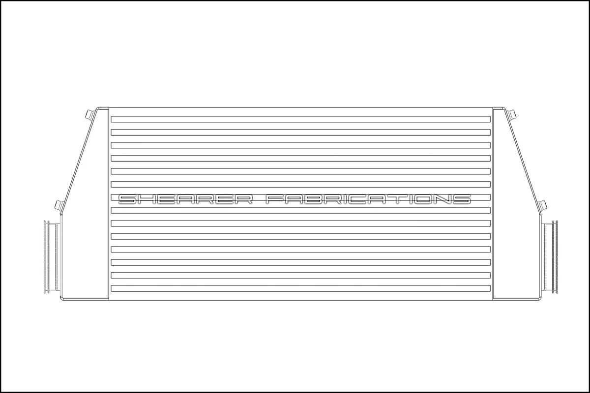 2400hp Intercooler Pro Series, BAIC - Shearer Fabrications