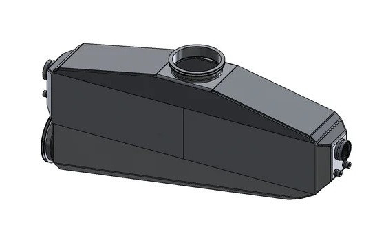 2000hp Intercooler, Single In/Out - Shearer Fabrications SF06-02029