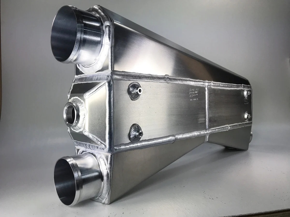 2000hp Intercooler, Dual In, Single Out - Shearer Fabrications SF06-02028