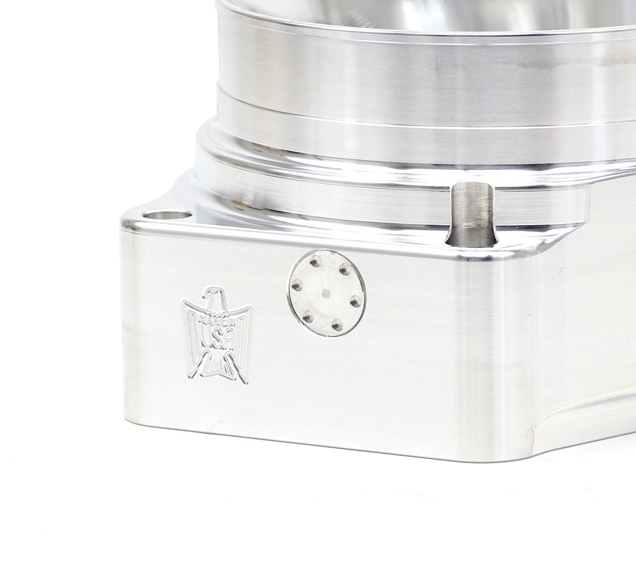 Nick Williams 112MM LS DBW Electronic Throttle Body, SD112LSX CNC Billet Natural Finish Drive by Wire TB LS1 LS3 LSX Applications