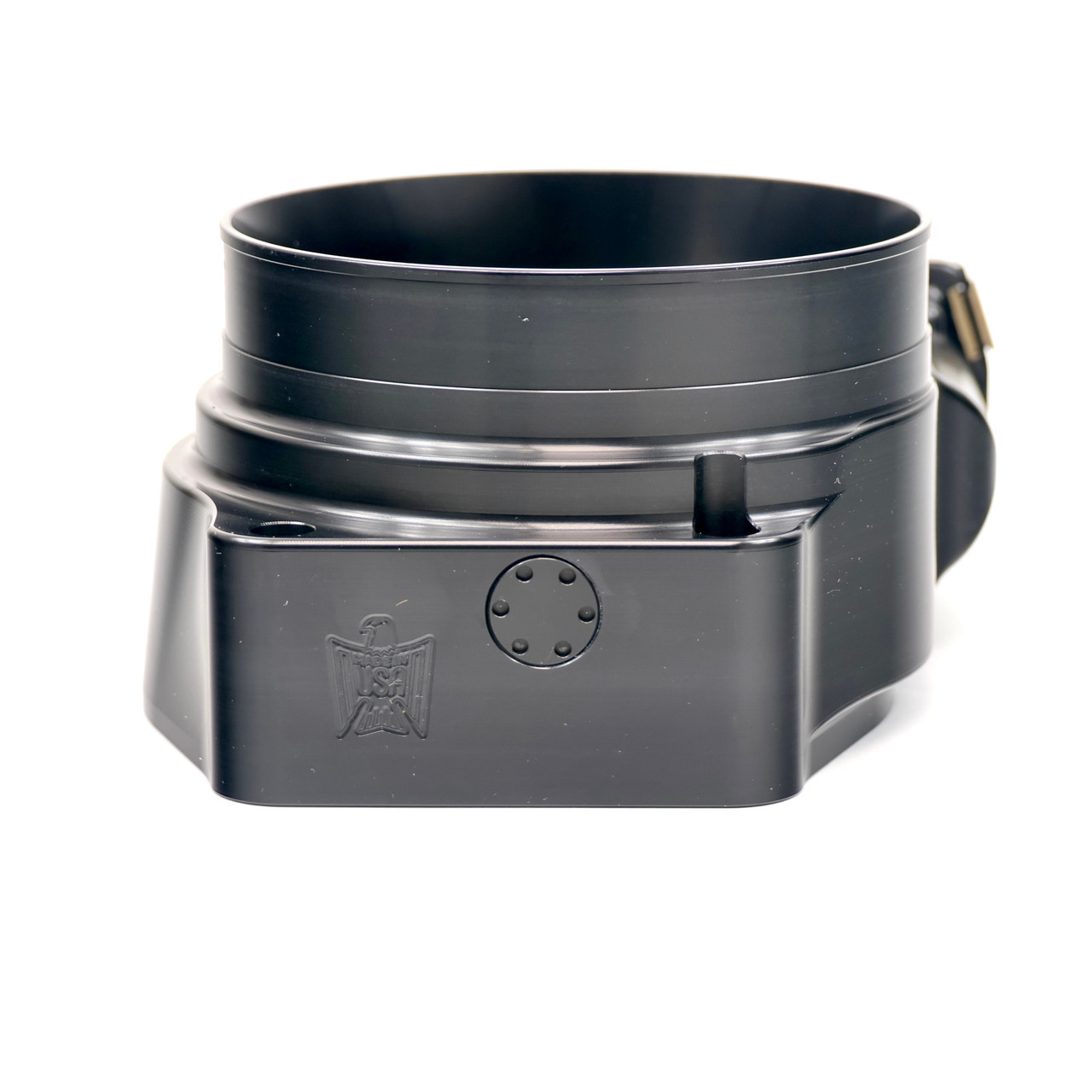 Nick Williams 112MM Black 2014+ Gen 5 LT DBW Throttle Body, SD112LTXBK CNC Billet Electronic TB for LT1 LT4 L83 L86 L84 L87 with 112mm Supercharger or Intake