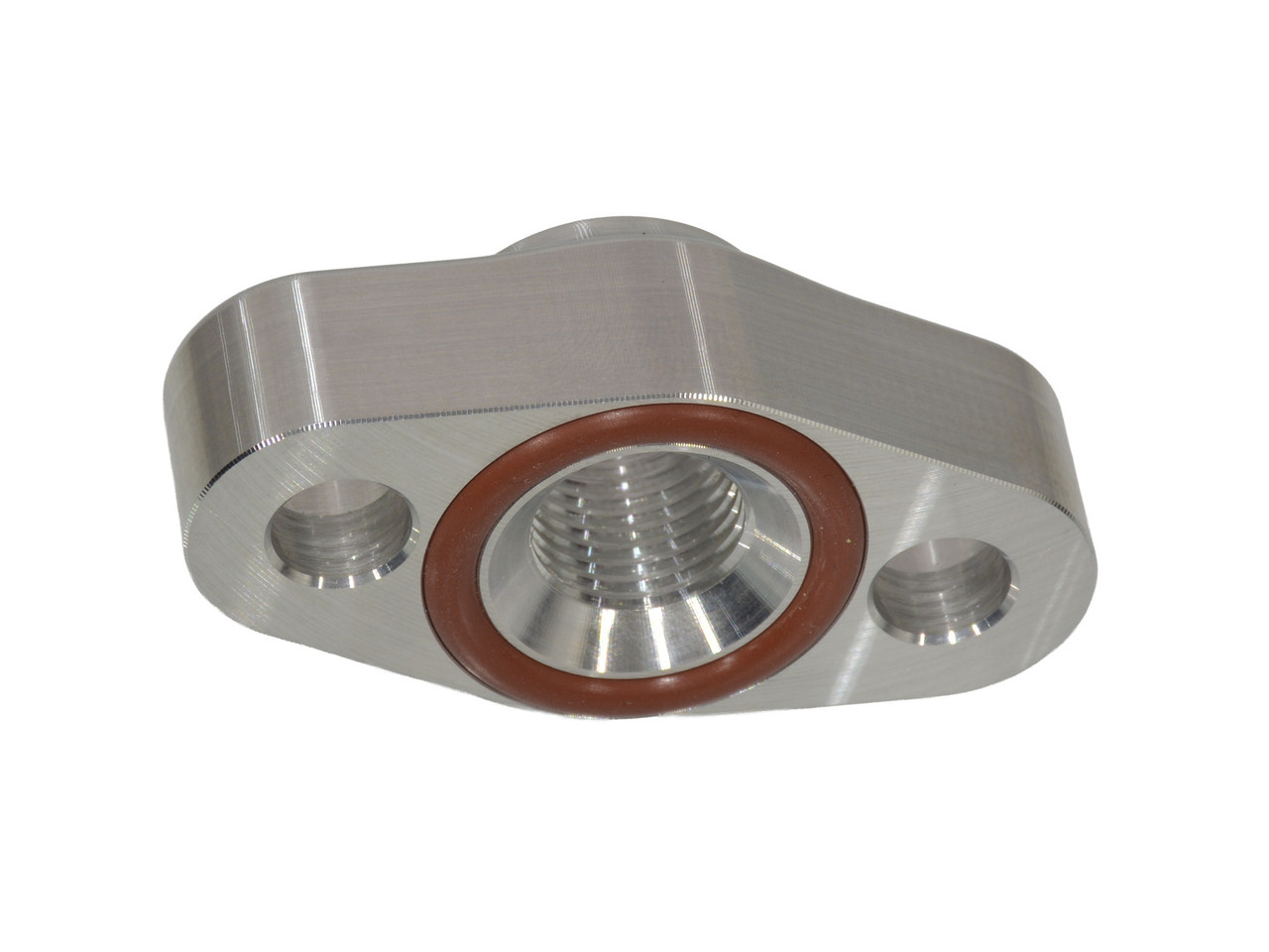 -6 ORB Turbo Oil Feed Flange - 417 Motorsports