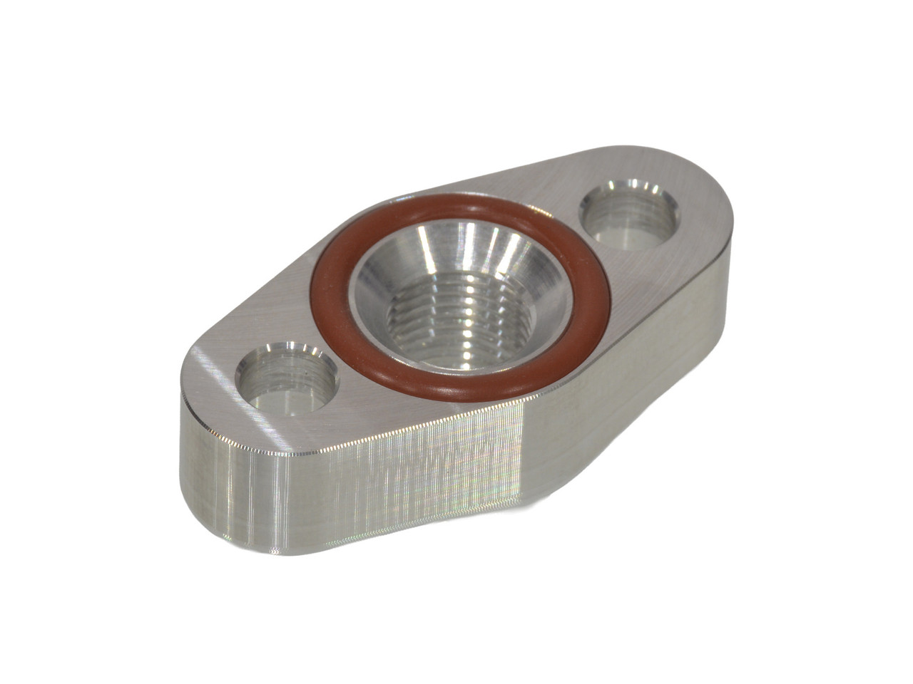 -6 ORB Turbo Oil Feed Flange - 417 Motorsports