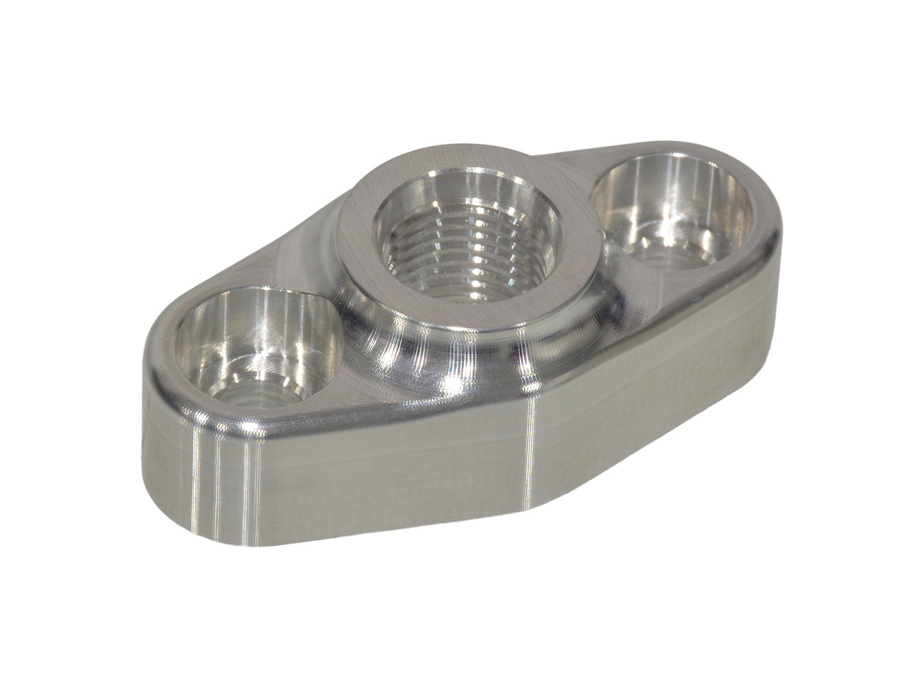 -6 ORB Turbo Oil Feed Flange - 417 Motorsports