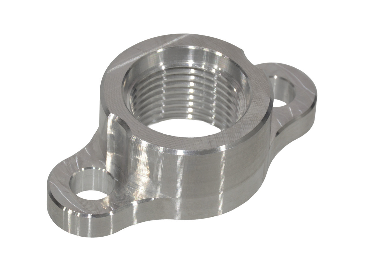 -12 ORB Billet Oil Drain Flange - 417 Motorsports