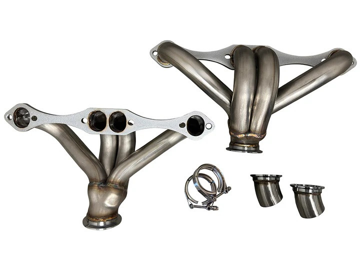 SBC Block Hugger Headers Ram Horns (5.0 5.7) - Speed Engineering