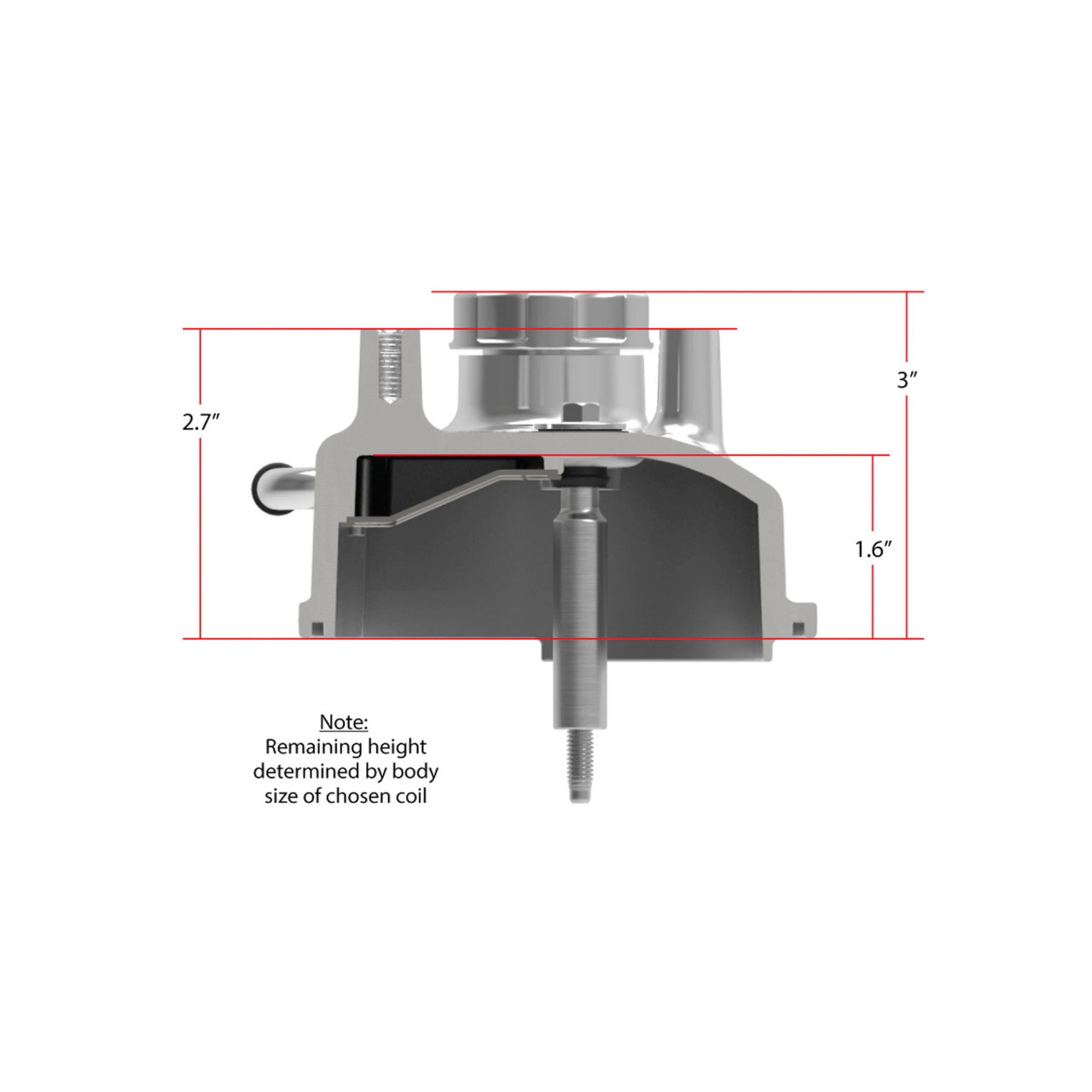 Holley Tall LS Valve Covers with Coil Mounts - Polished Cast Aluminum - 4.8L 5.3L 5.7L 6.0L 6.2L LS1 LS3 LQ4 LM7 LC9 L96