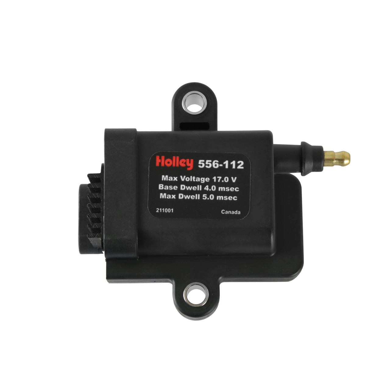 Holley 556-128 Big Wire Smart Coil Kit - Coil Near Plug Black IGN1A Coils