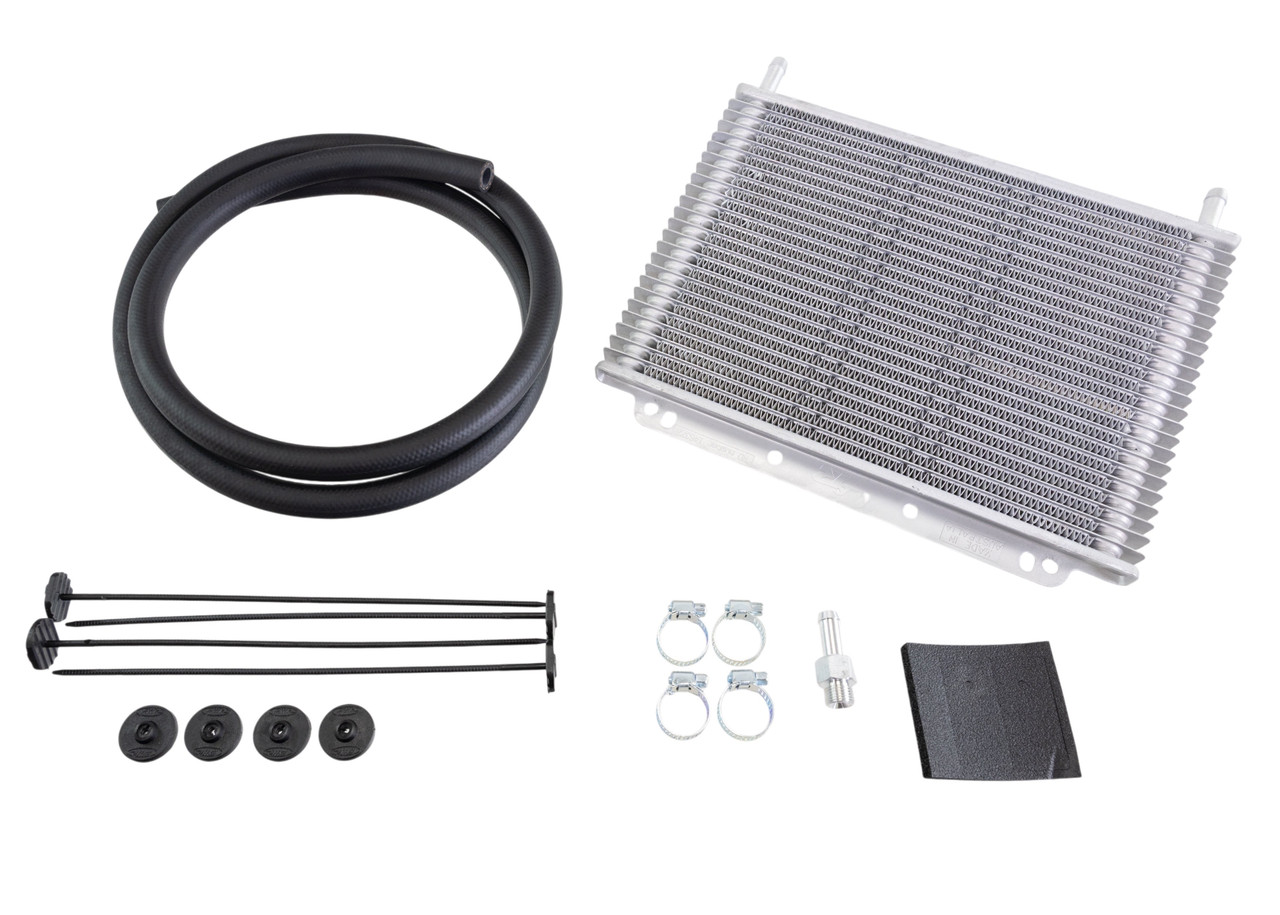 PWR Trans Oil Cooler Kit 11x7-7/8x3/4" 3/8" Push On Barb 42-00004