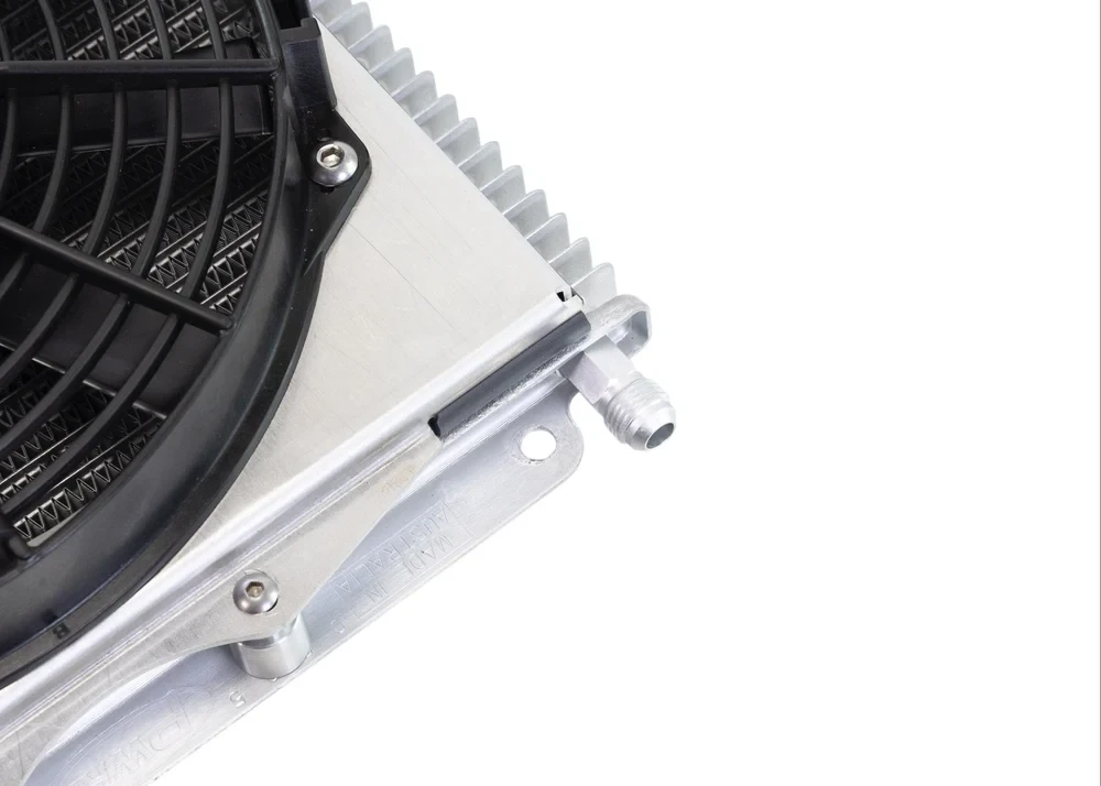 Motion Raceworks Transmission Remote Cooler -6AN fitting