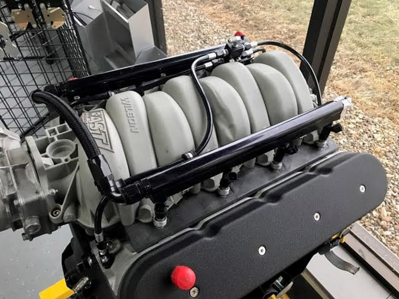 V2 LS Flex Line Coolant Crossover Steam Kit for Low Pro Plastic Intakes