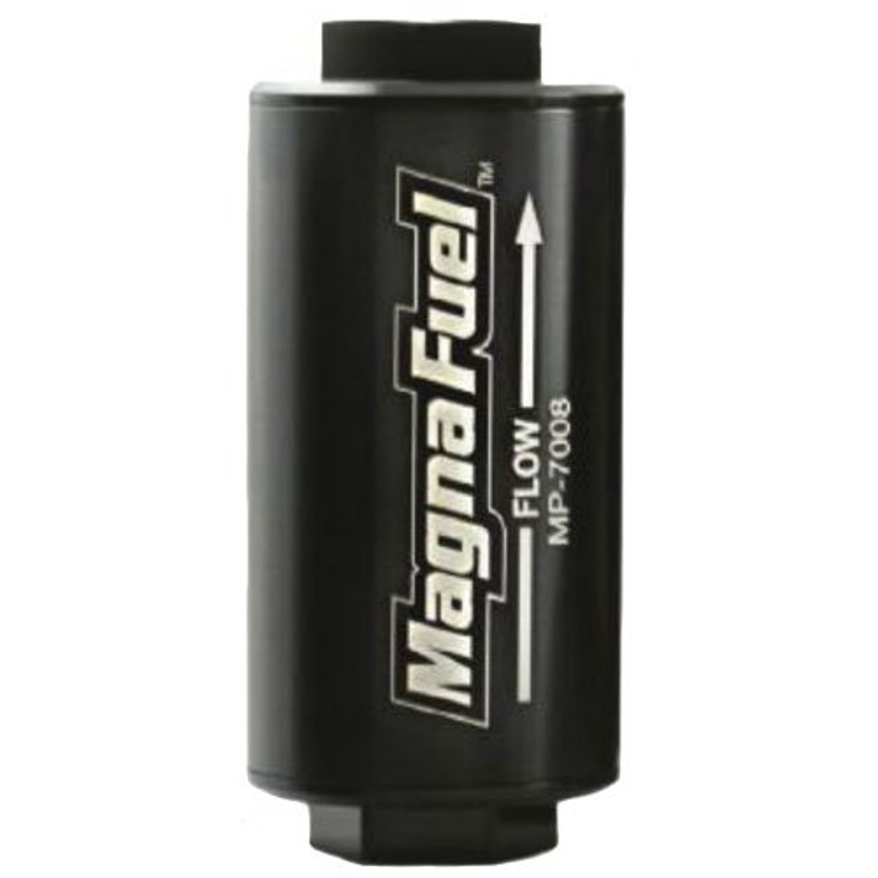 Magnafuel High Flow 25 Micron Inline Post Filter MP-7008-BLK w/ Stainless Filter