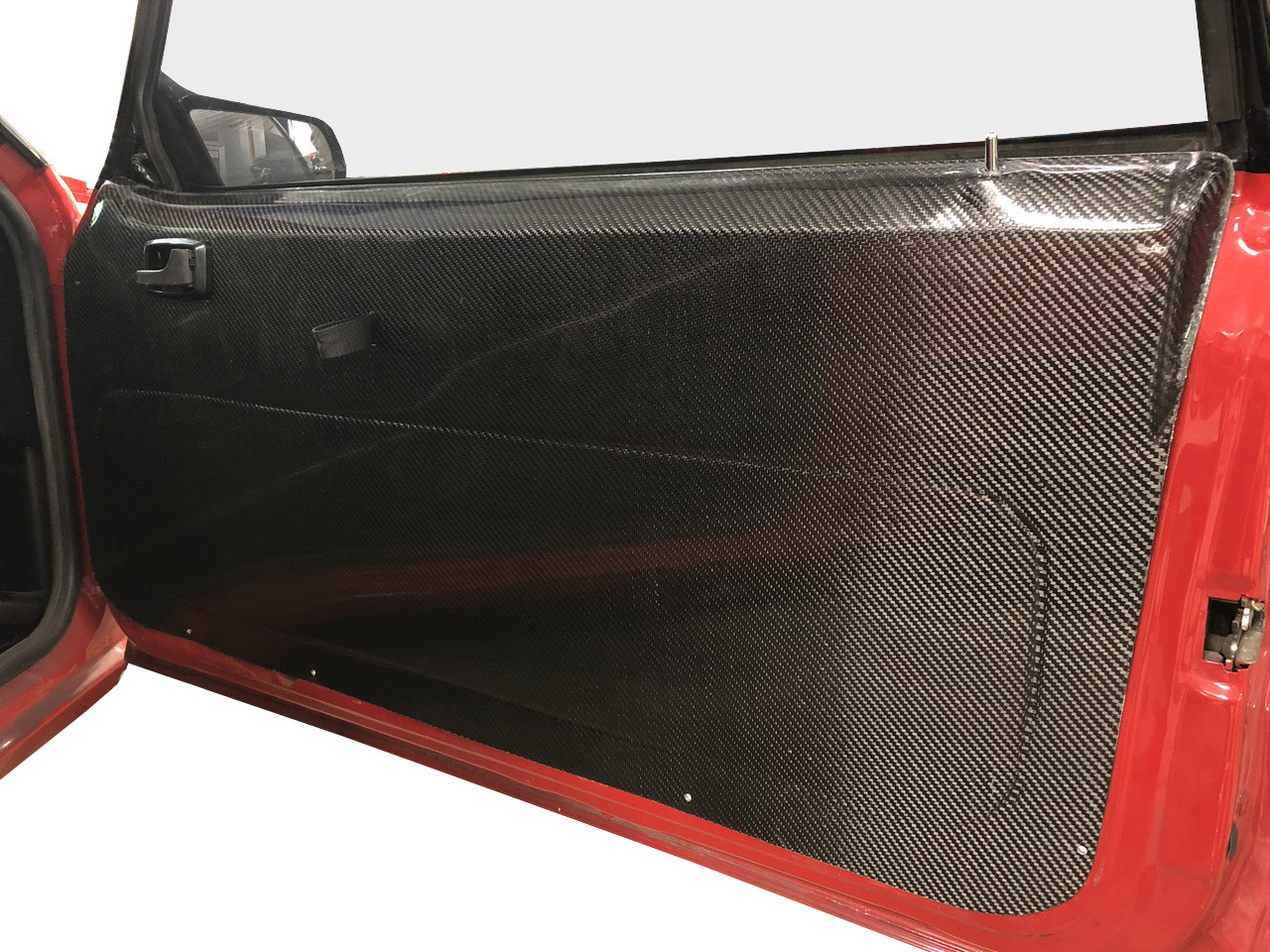 79-93 Mustang Carbon Fiber Door Panels