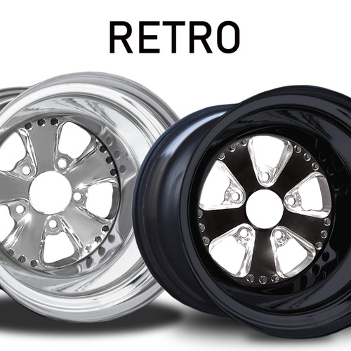 RC Components Retro Non-Beadlock Rear Wheel