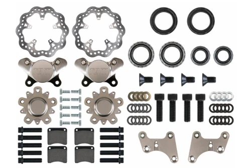1987-93 Mustang Fox Body F1 2 Piston Light Duty Front Drag Brakes 