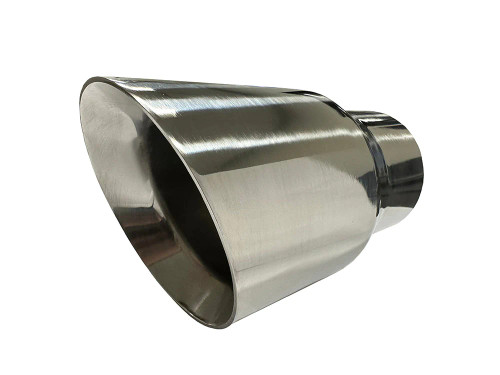 Speed Engineering Stainless 3" Exhaust Tip (7" Length, 4" Tip Diameter)