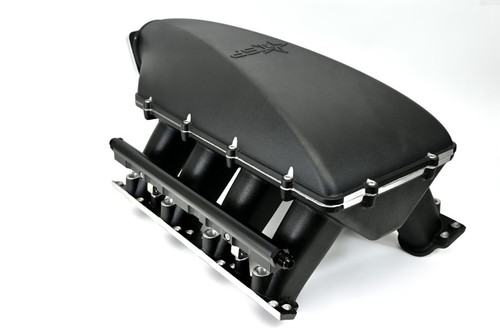 Texas Speed TSP Black Titan LR-T Port Injected Long Runner Cast Intake Manifold WITH Port Injection for 2014+ LT1 LT4 L83 L86 L87 L84 L82 L8T 5.3 6.2 TSP