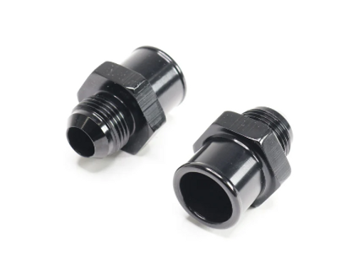 SBC 10AN Valve Cover Adapter Fittings for Push-In Grommet (Pair) 34-00031