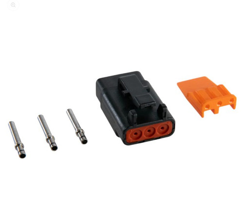 RIFE 3 Pin DTM Connector Kit Male Only RIFE 3 Pin DTM Connector Kit Male Only