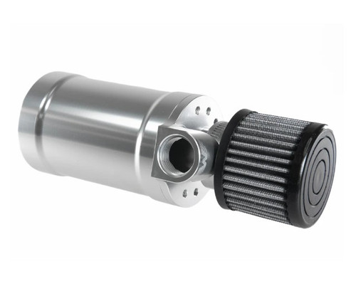 Motion Raceworks Top Loader Billet Oil Catch Can Bare Aluminum (Single 12 AN Port) Motion Raceworks Top Loader Billet Oil Catch Can Bare Aluminum (Single 12 AN Port)