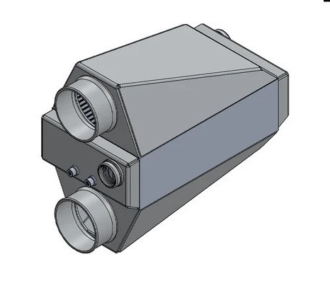 1500hp Intercooler Single In/Out - Shearer Fabrications SF06-02043