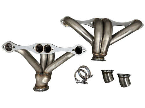 SBC Block Hugger Headers Ram Horns (5.0 5.7) - Speed Engineering