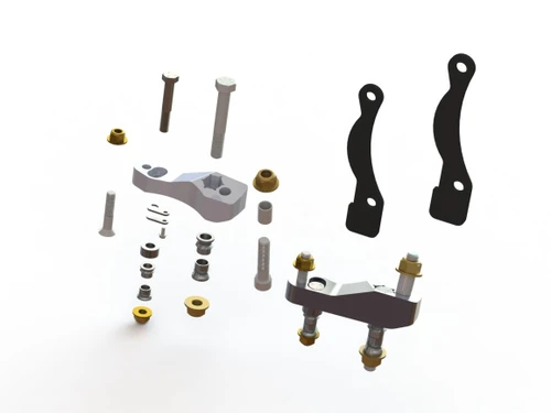 2011-2014 Mustang Quick Angle Adapter Kit