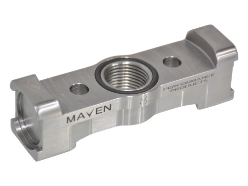 thumbnail image 2 of Jensens Performance T4 T6 Turbo Mount – Billet Steel, 10AN ORB Drain, Mid Frame 2 of 4