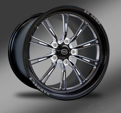 Hammer-S (no rim accents) Eclipse Finish- Street Fighter Wheels