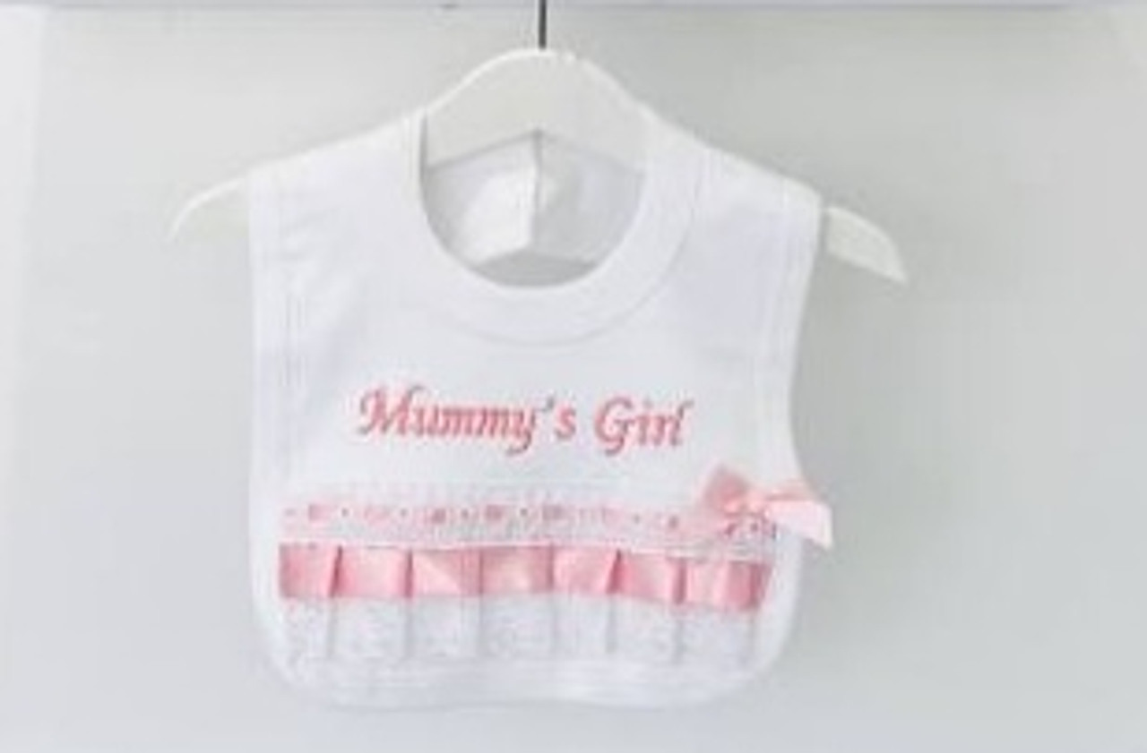 Frilly bib sales