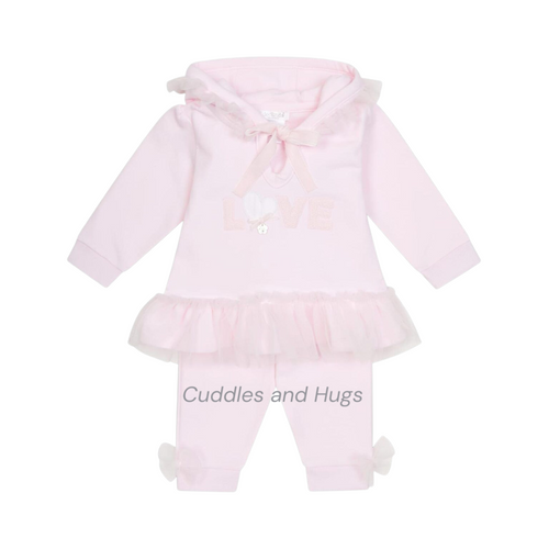 Deolinda Love Pink Tracking Suit 25907