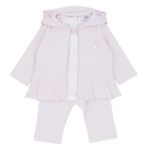 Blues Baby Andenne Girls Pink Hoodie Legging Set BB2204