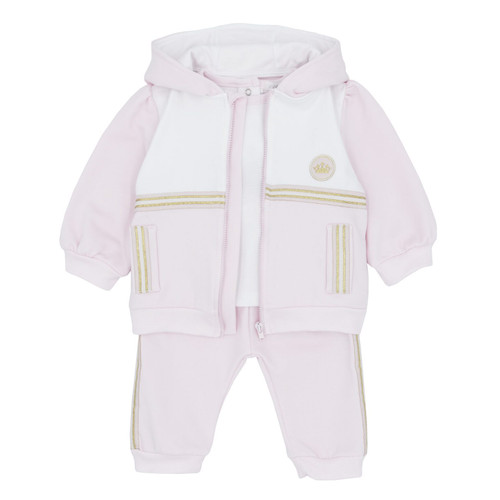Blues Baby Venilo Pink Track Suit with T Shirt BB2185
