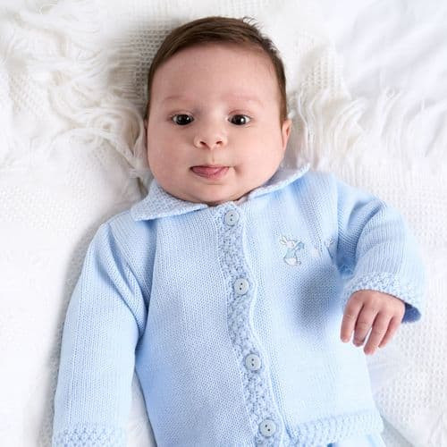 Dandelion Blue Bunny Cardigan A2655