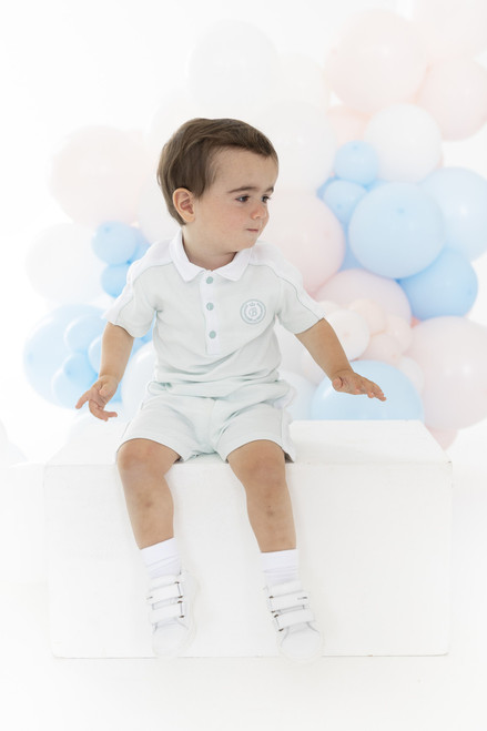 Blues Baby Mint Lyon T-Shirt Short Set BB3036