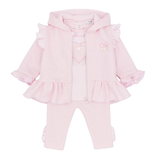 Blues Baby Maribo Pink 3 Piece Track Suit BB3185
