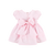 Deolinda Lined Pink Bow Dress 23417