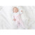 Blues Baby Girls Velour Bow Sleeper BB1128