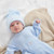 Dandelion Teddy Knitted Blue Onesie A4548B