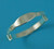 Baby Silver ID Plate Adjustable Bangle