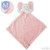 Soft Touch Crinkle Elephant Pink and Grey BC48