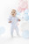 Blues Baby Boys Antwerp Blue Hooded Jog Set BB2231