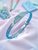 Silver Baby ID Bangle with Diamante